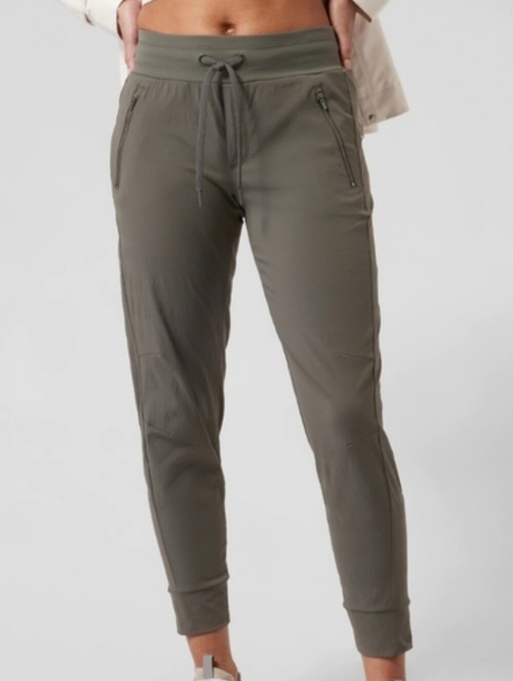ATHLETA Trekkie North Jogger Olive Size 10
